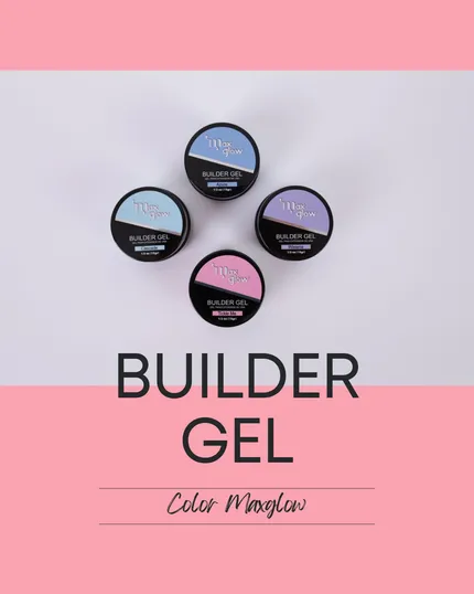 BUILDER GEL MAXGLOW COLOR