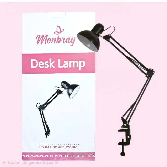 LÁMPARA LUZ DE MESA MONBRAY